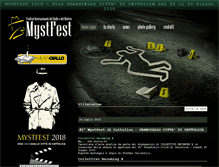 Tablet Screenshot of mystfest.com